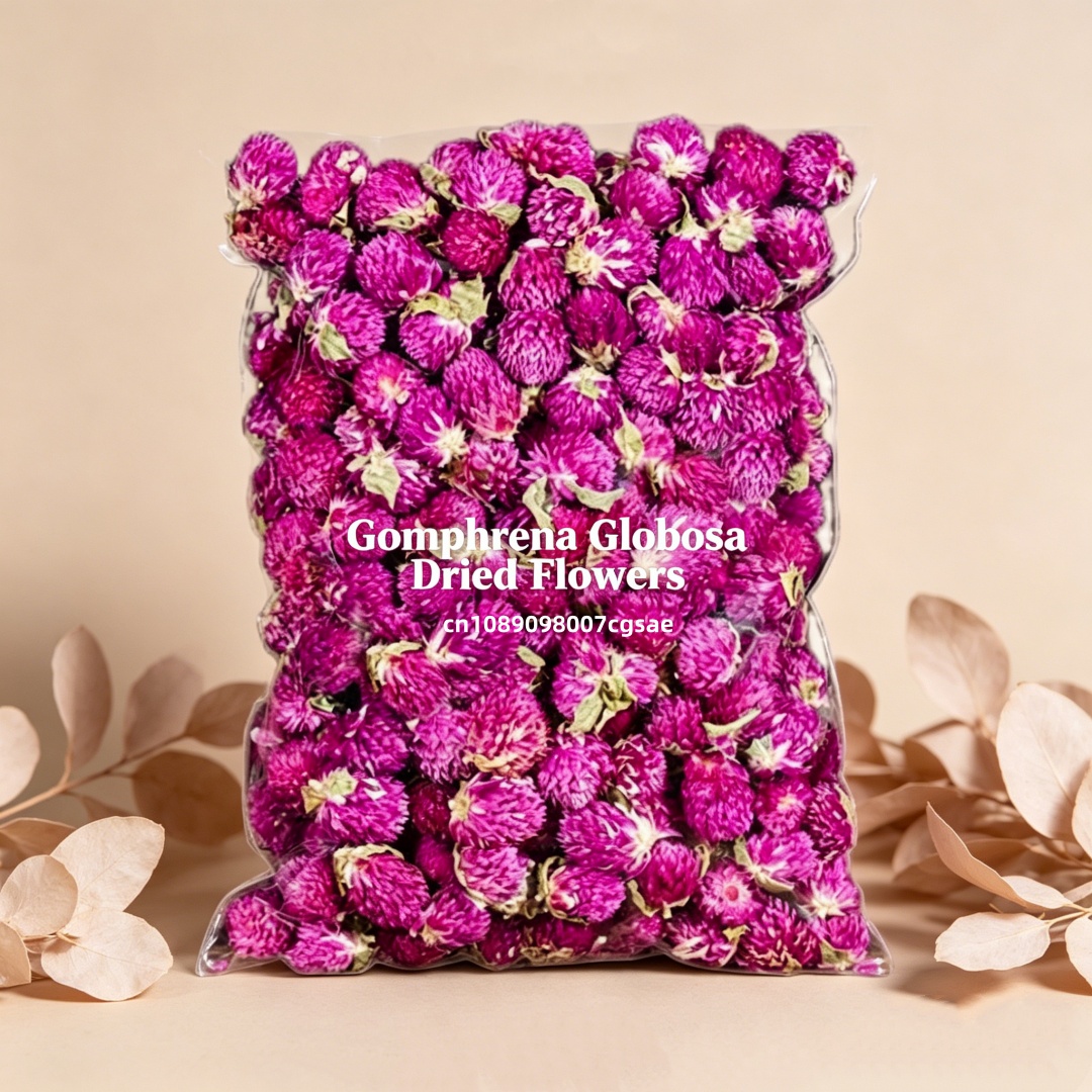 Candle Making And Perfume - Flores Secas de Gomphrena Natural de