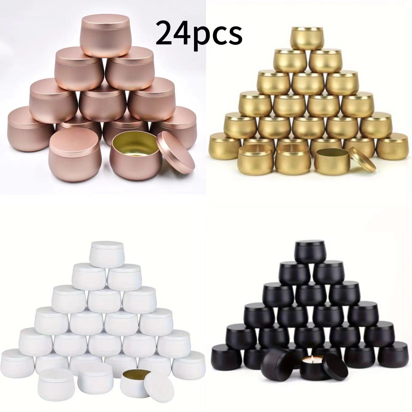 Candle Making Jars With Lids - Latas multiusos 