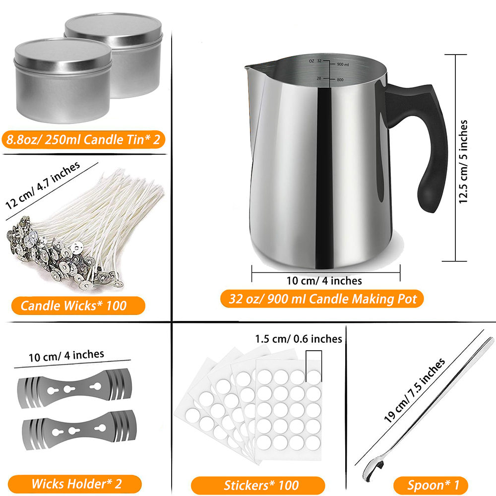 Kit de inicio para hacer velas - Candle Making Jug reseña y precio