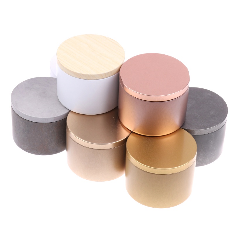 Venta al por mayor de latas de - Candle Making Jars With Lids reseña y precio
