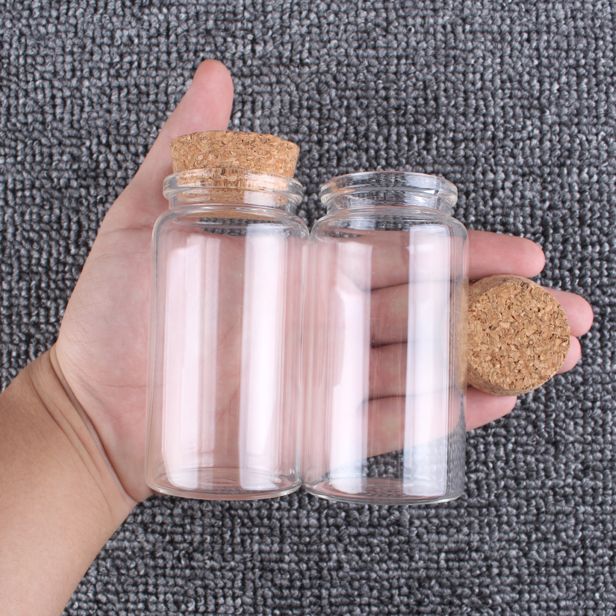 2 unids/lote 50ml 60ml 80ml 10 - Candle Making Jars With Lids reseña y precio