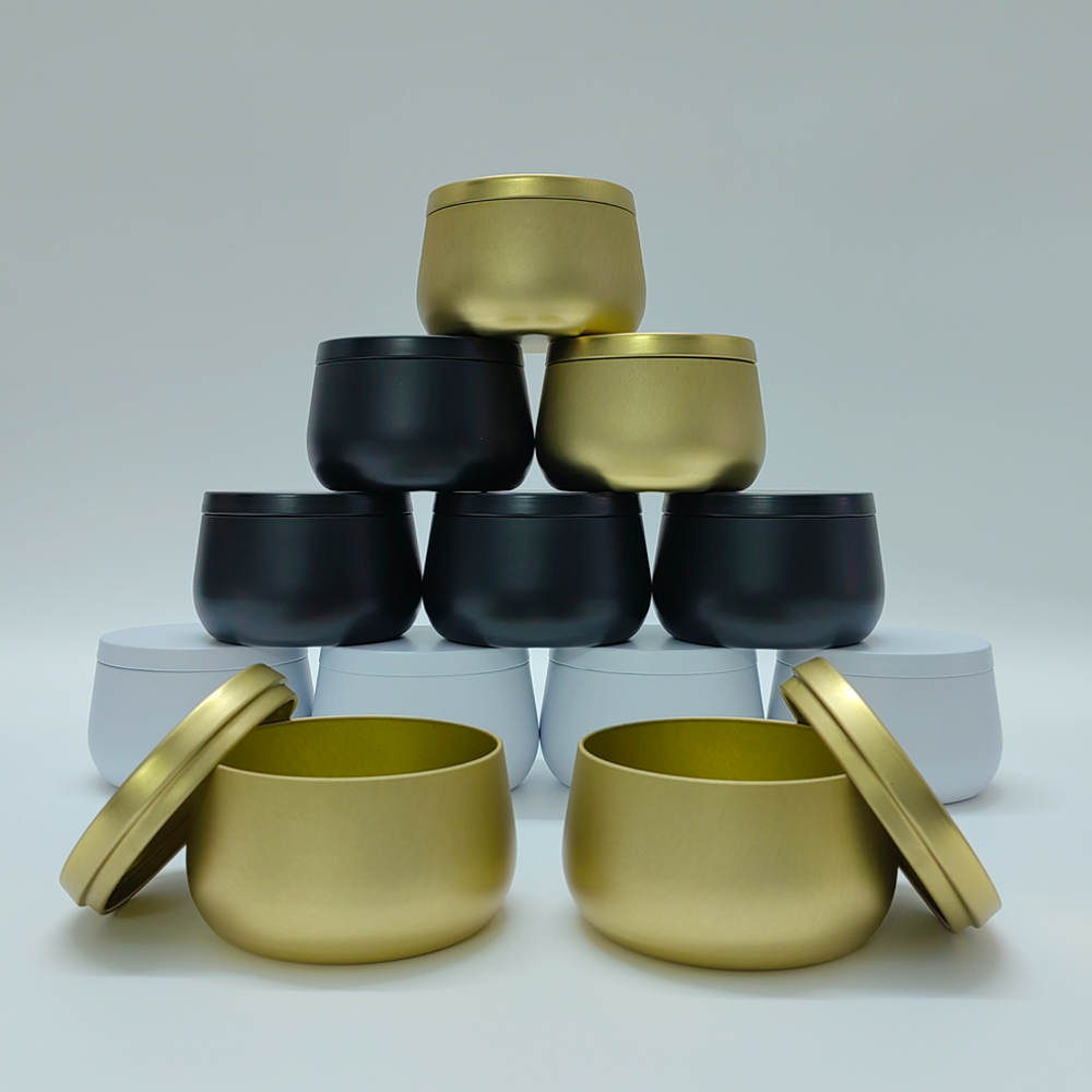 Frascos de vela de Metal de or - Tin Container Lid reseña y precio